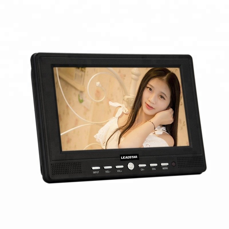Popular Products LCD TV Digital DVBT2 ISDB ATSC With Rechargeable Battery 7inch Car TV