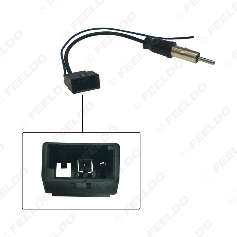 Car Radio Antenna Adapter With Power Supply Wire Cable for Isuzu 2020 Head Unit Stereo