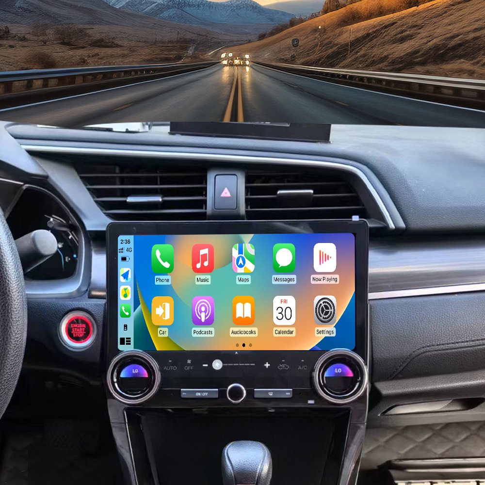 Carplay 11.5 Inch for Honda Civic 2016-2021 Retro Touch Screen Joying Car Player Mp3 Usb Antenna Car Radio Android 13