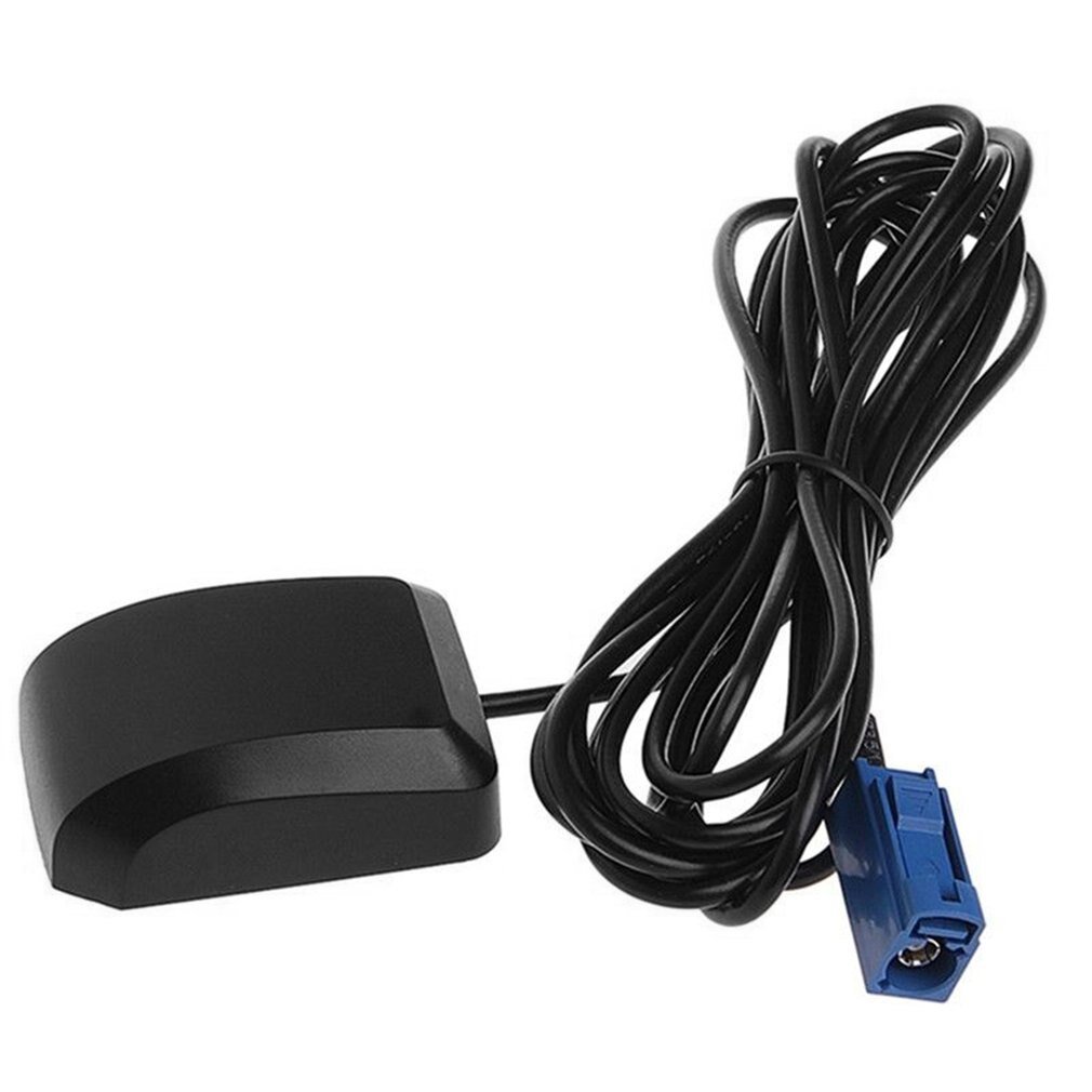 Car GPS Active Antenna FAKRA Male Plug Connector Cable Antenna Receiver Transmitter Magnetic Base for Car DVD GPS Navigation