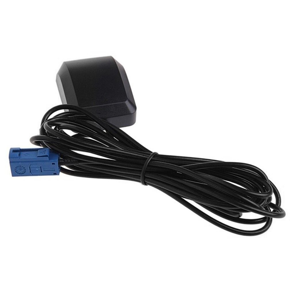 Car GPS Active Antenna FAKRA Male Plug Connector Cable Antenna Receiver Transmitter Magnetic Base for Car DVD GPS Navigation