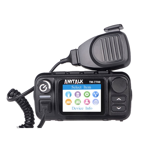 Car Radio with Sim Card LTE 4G GPS Smart Network CB Radio Supporting Real PTT Platform Fixed Base Station PTT Mobile Radio