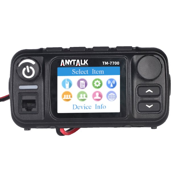 Car Radio with Sim Card LTE 4G GPS Smart Network CB Radio Supporting Real PTT Platform Fixed Base Station PTT Mobile Radio