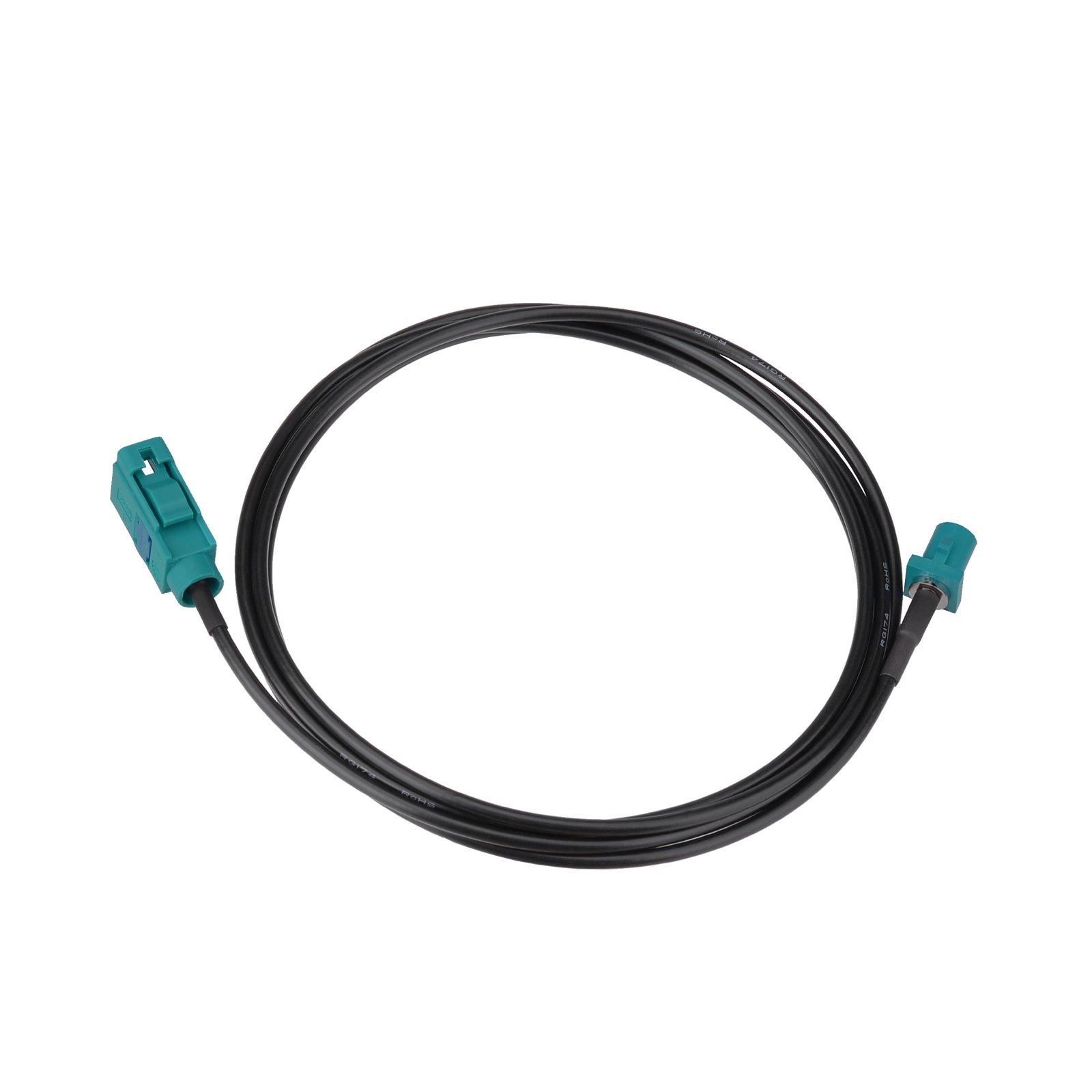 Superbat Fakra Z Female to Male Vehicle Antenna Adapter Cable 150cm for Car Stereo Android Head Unit GPS Navigation