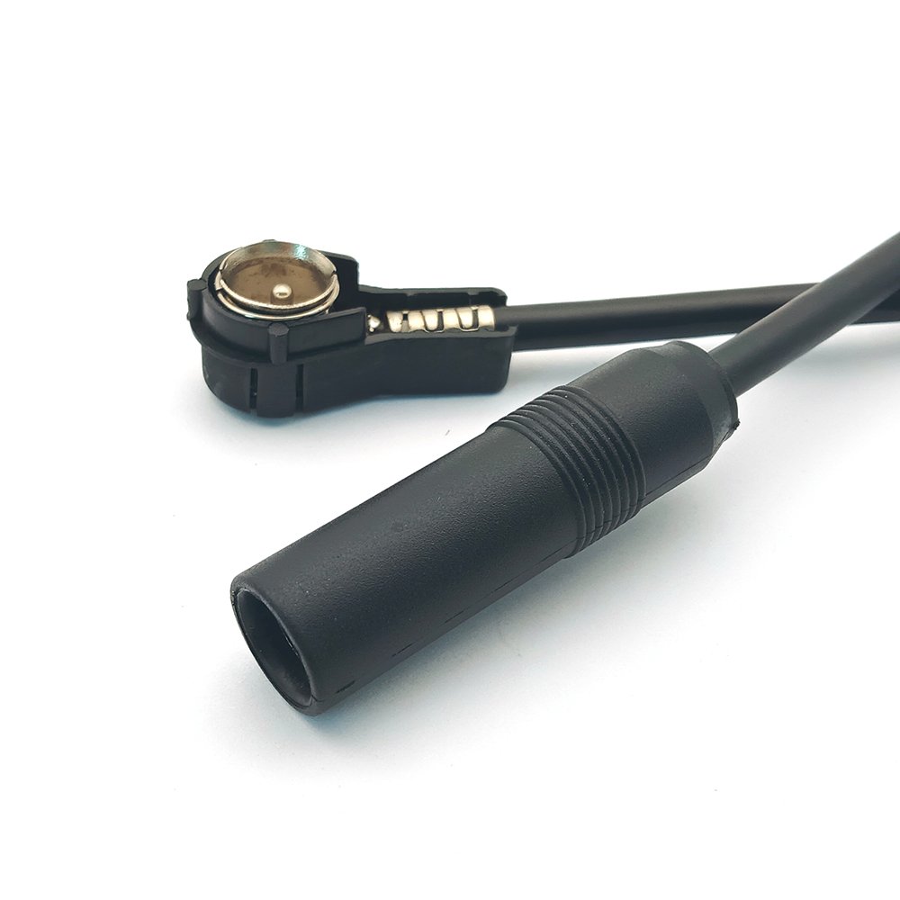 Car Radio Antenna Adapter DIN Socket to ISO Plug Vehicles Aerial Converter Plug Cables