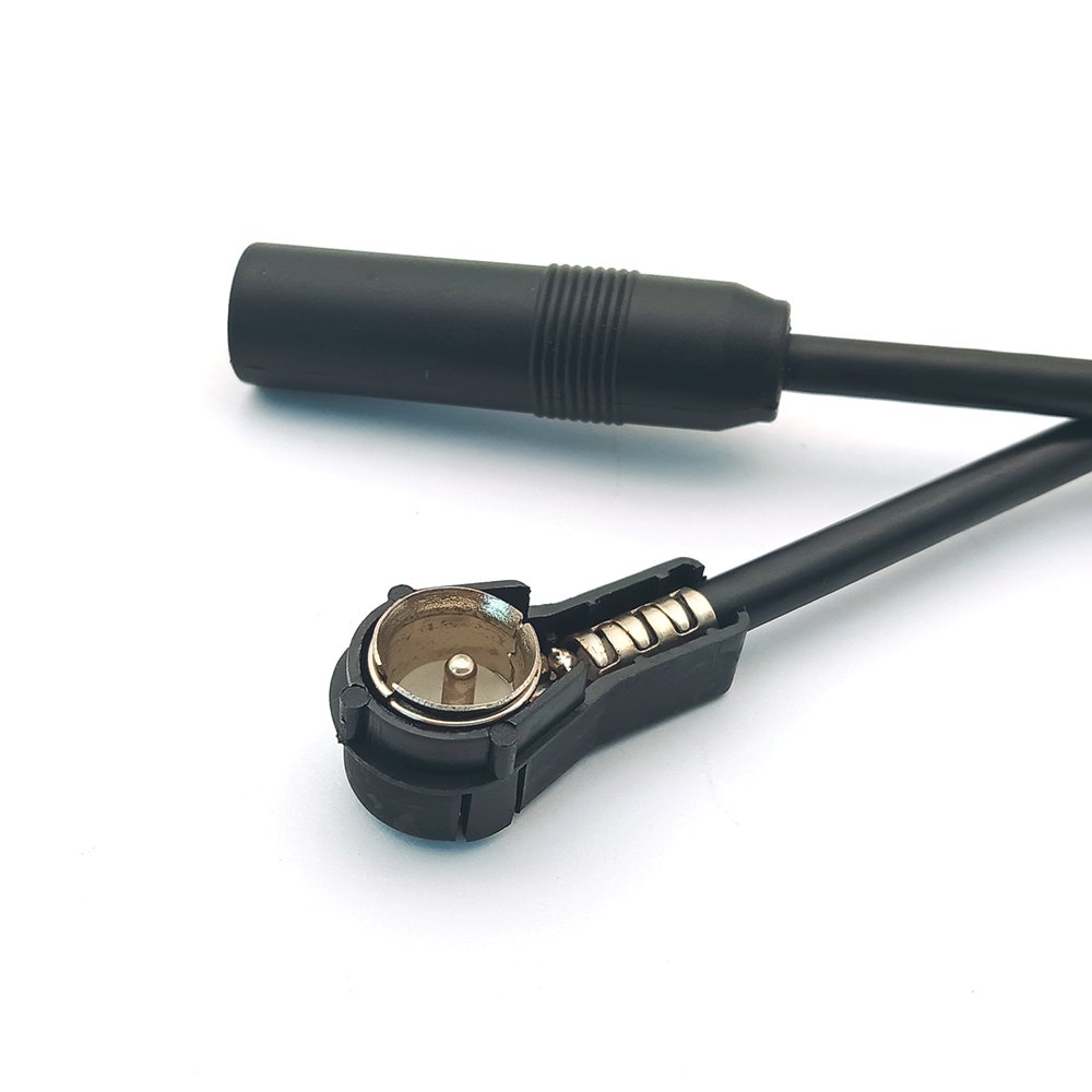 Car Radio Antenna Adapter DIN Socket to ISO Plug Vehicles Aerial Converter Plug Cables