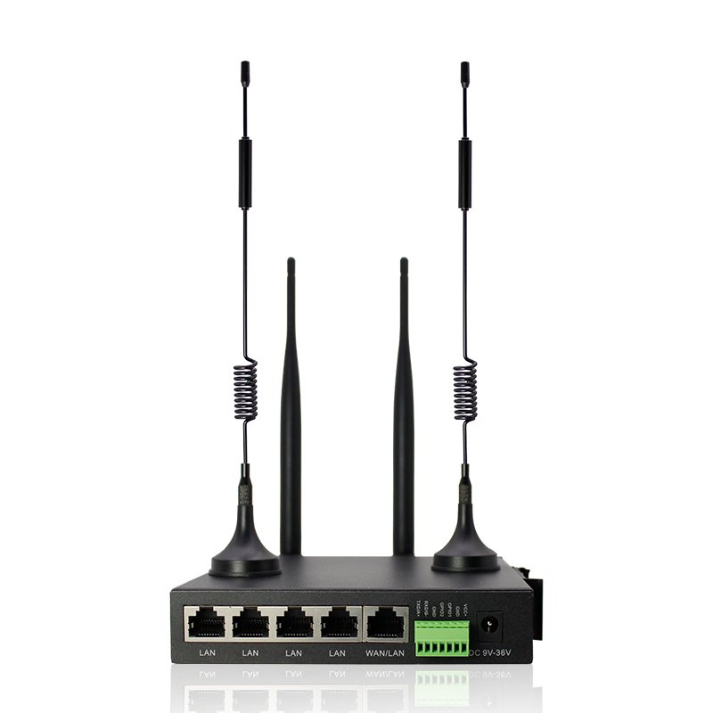 RTS Openwrt Mini Rs485 Rs232 Terminal Industrial Sim Car Vpn Lte Cpe Iot Gateway Wireless 4G Wifi Gsm Modem Router With Sim Card