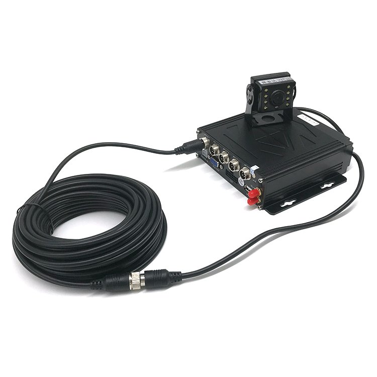 Fakra Z Type Female to GX12 4P 4 Pin Male Plug Cable Assembly for Car Rear-View Camera Monitoring System