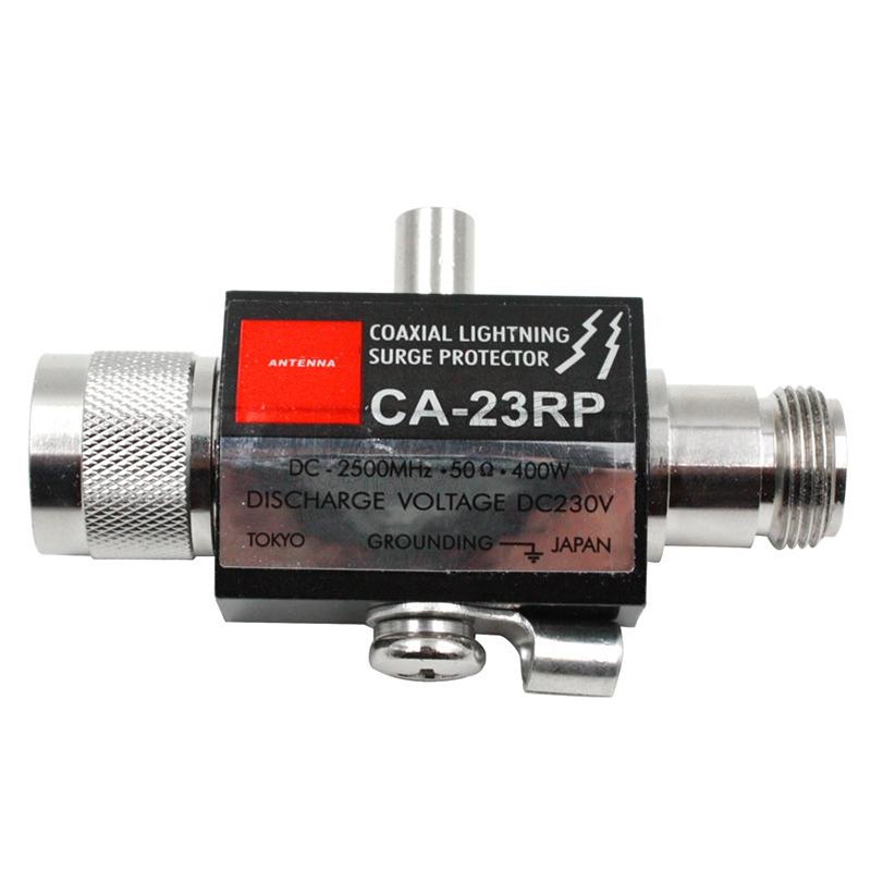 CA23RP CA-23RP CA-35RS 2.5GHZ 400W UHF N Connector Coaxial Lightning Antenna Surge Protector for Car Radio Basic Station