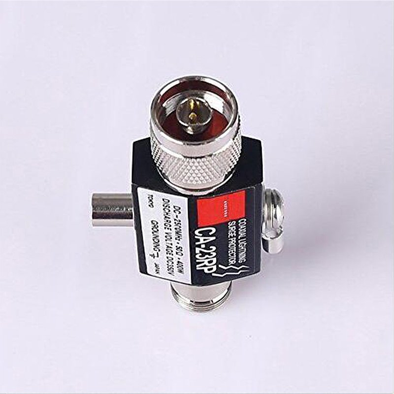 CA23RP CA-23RP CA-35RS 2.5GHZ 400W UHF N Connector Coaxial Lightning Antenna Surge Protector for Car Radio Basic Station
