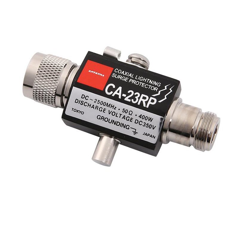 CA23RP CA-23RP CA-35RS 2.5GHZ 400W UHF N Connector Coaxial Lightning Antenna Surge Protector for Car Radio Basic Station
