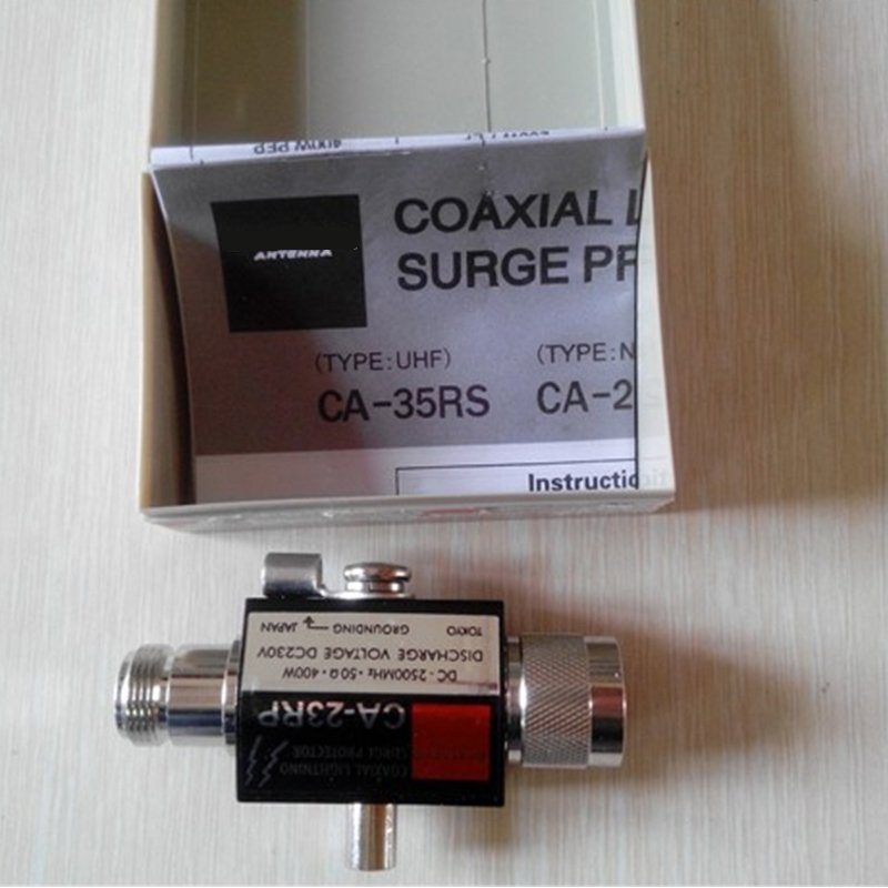 CA23RP CA-23RP CA-35RS 2.5GHZ 400W UHF N Connector Coaxial Lightning Antenna Surge Protector for Car Radio Basic Station