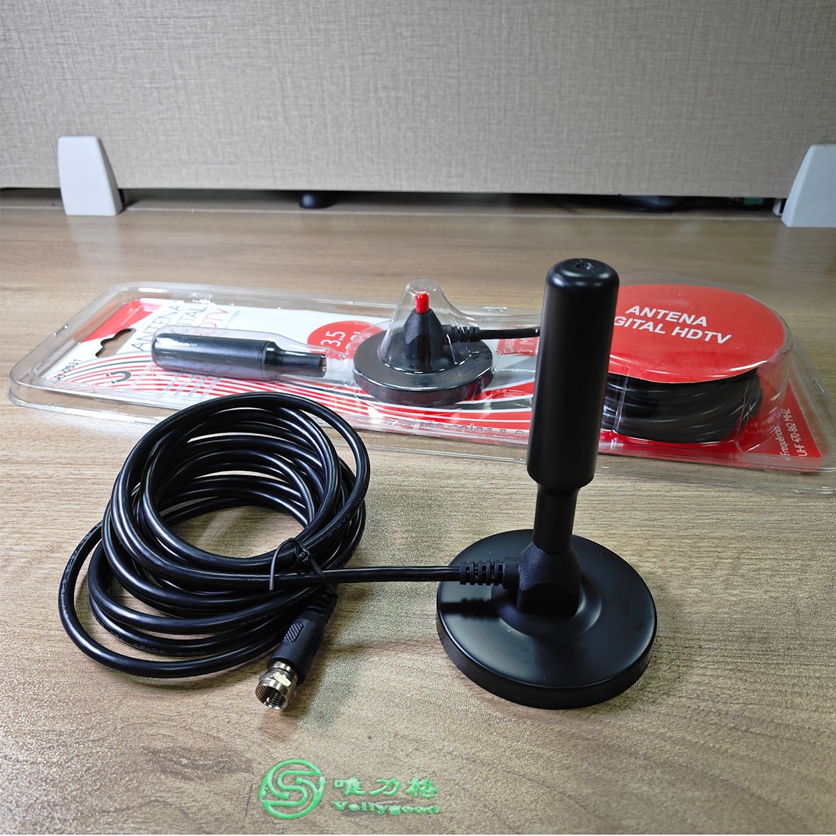 OEM Mobile Car/Auto Indoor Mobile Digital Ground Wave DTMB TV DVB-T2 External Sucke Booster Antenna