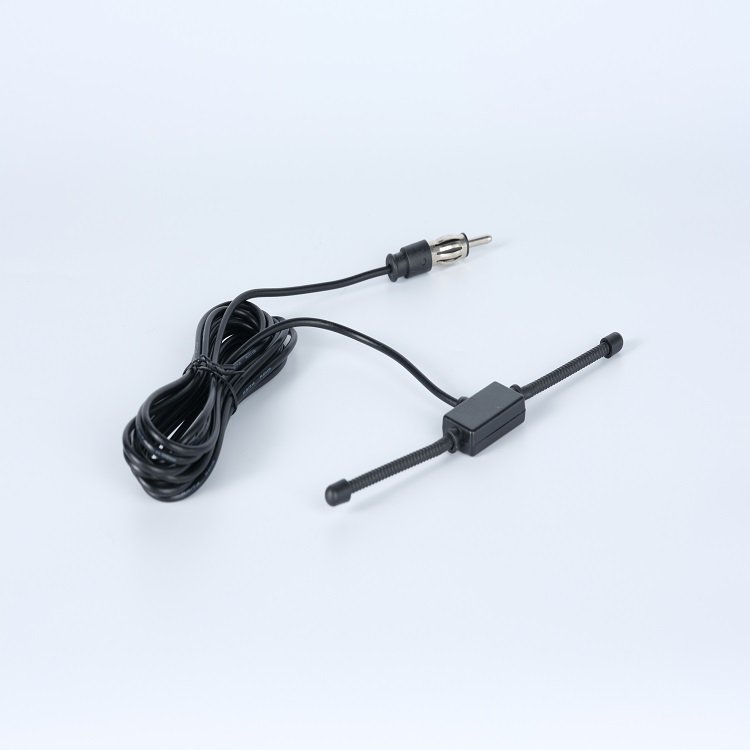 Car Radio Fm Antenne Stereo Antena Antenna Hidden Adhesive Mount Patch Windshield Antenna