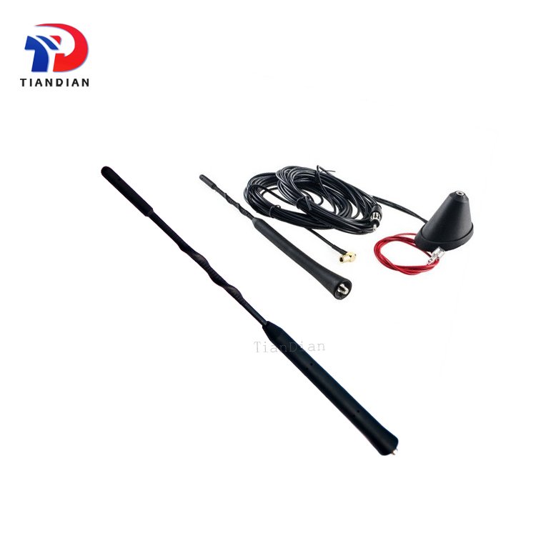 High Gain Waterproof External Auto DAB Radio antenna Omni Car FM AM Whip Antenna