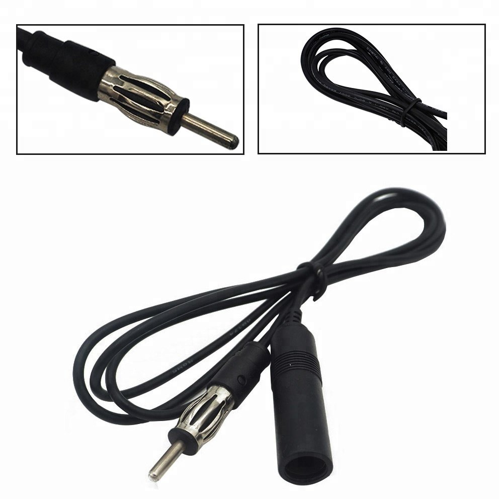 MX Vehicle Car AM/FM Radio Antenna Adaptor Extension Cable JVC Antenna Adapter Universal Car Stereo Antenna
