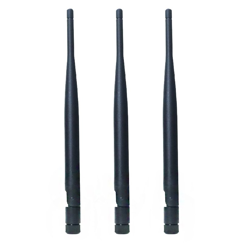 Manufacturer Length 19.5cm radio signal amplifier 5g antenna outdoor 2.4ghz 5ghz wifi 5g router antenna rubber antenna