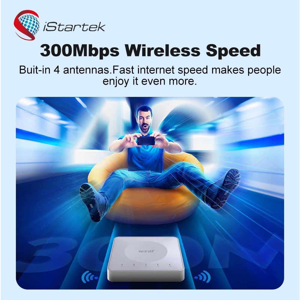 New Mini Box SIM Card Modem 4G Car WiFi Amplifier 4G Lte Router Support 5V USB Power Supply and 30 Device Connections