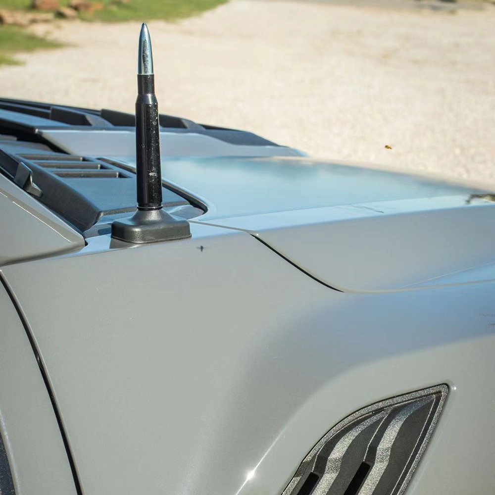 Custom Logo Bullet Roof Car Antenna Mast for Ford GM AlPHA