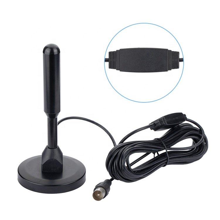 Factory Hot Selling DTMB Indoor High-definition Digital Antenna HDTV Home DVB-T2 Ground Wave TV Sucker Antenna