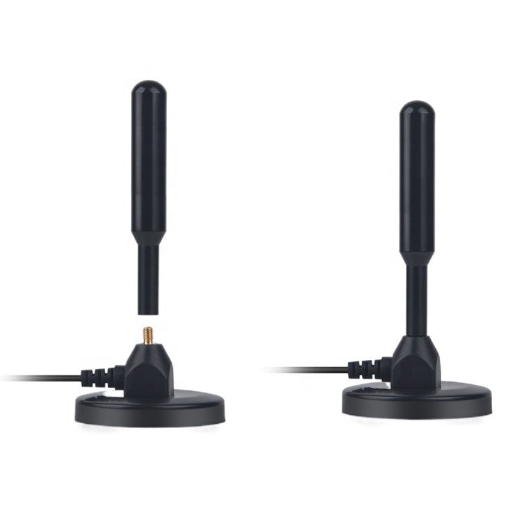 Factory Hot Selling DTMB Indoor High-definition Digital Antenna HDTV Home DVB-T2 Ground Wave TV Sucker Antenna
