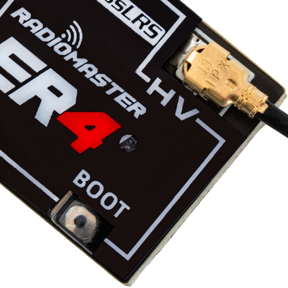 RadioMaster ER4 2.4GHz ELRS 4CH PWM Receiver for RC Small Aircraft RC Ship RC Car