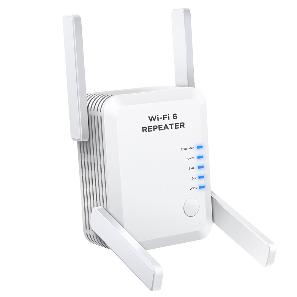 1800Mbps High Speed 2023 Rohs Wifi Repeater For Home Repetidor 4G Signal Dual Band Wifi 6 1800mbps Repeater