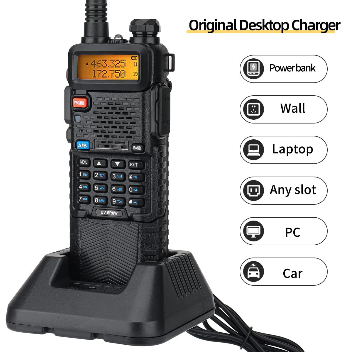 Heavy Duty Walkie-Talkie 20KM