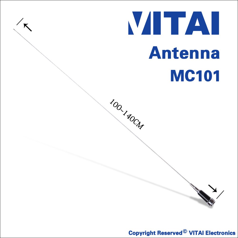 VITAI Outdoor Brackets Antenna MC101 Portable Two Way Radio Scalable Antenna