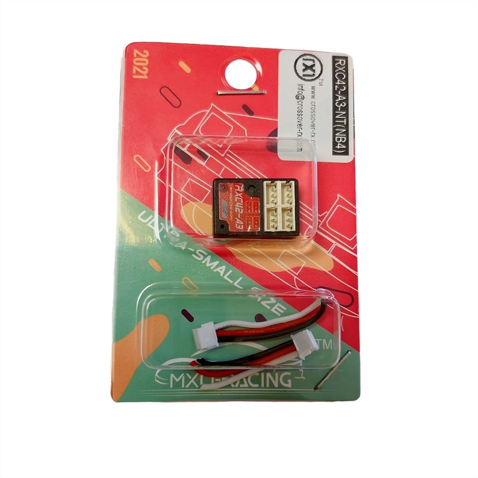 MXO-Racing RXC42-A3 FLYSKY NB4 V2 Micro ANTENNA-FREE Receiver Plastic Unisex Toy for Cars Motors Quadcopters for Girls and Boys