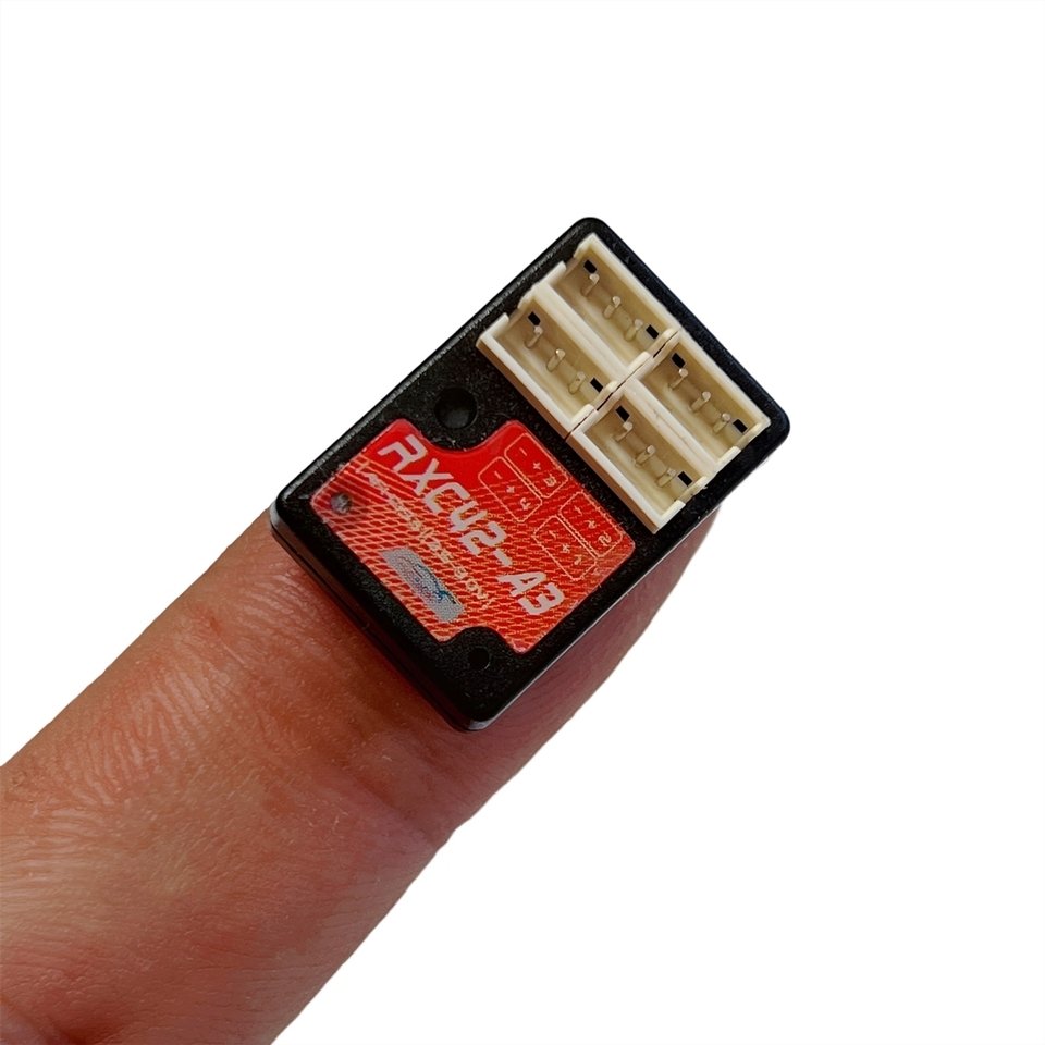MXO-Racing RXC42-A3 FLYSKY NB4 V2 Micro ANTENNA-FREE Receiver Plastic Unisex Toy for Cars Motors Quadcopters for Girls and Boys