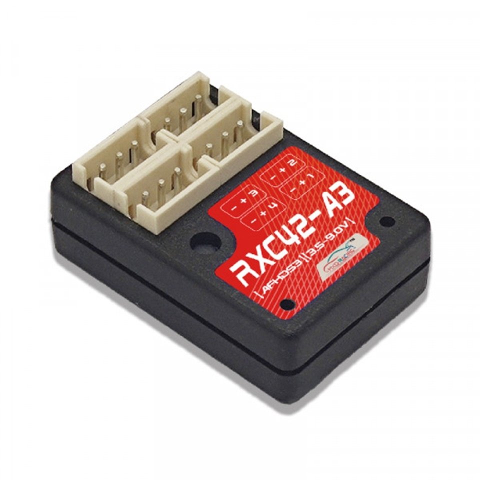 MXO-Racing RXC42-A3 FLYSKY NB4 V2 Micro ANTENNA-FREE Receiver Plastic Unisex Toy for Cars Motors Quadcopters for Girls and Boys