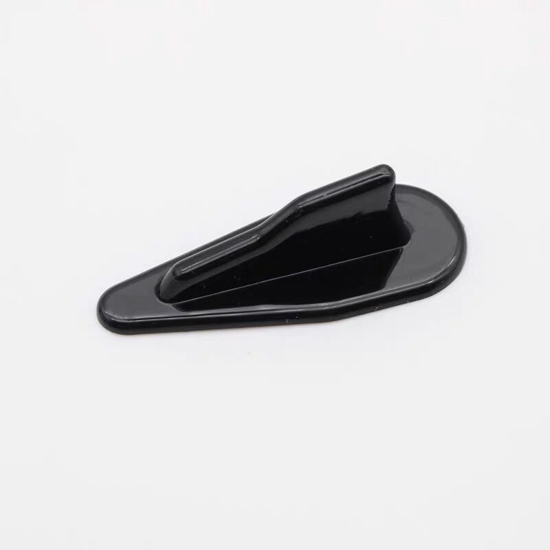 Car Modification Shark Fin Personality Black Small Tail Carbon Fiber Shark Fin Tail Roof Decoration Spoiler Small Antenna
