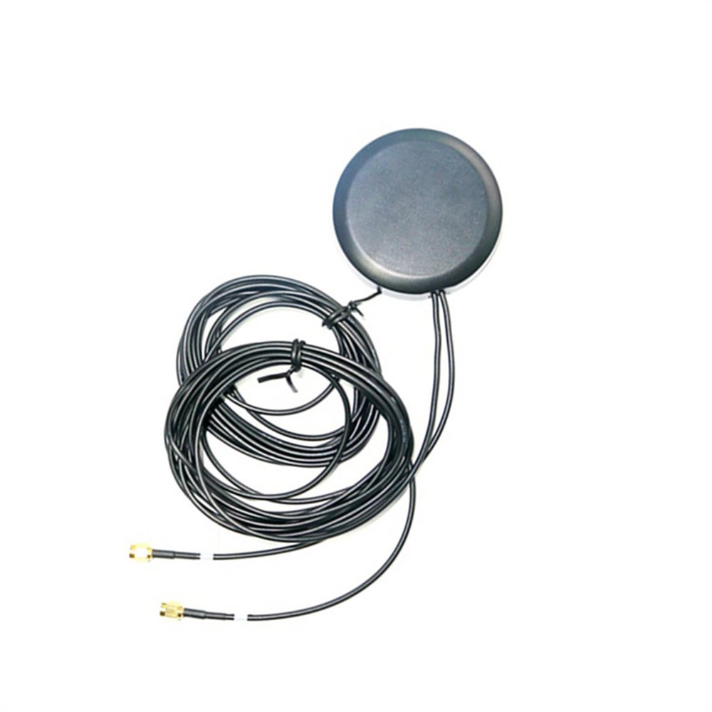 Combo Magnetic Puck Antenna 824~960mhz/1710~2609mhz 28dbi 4g+gps Active Combination Gnss Gps Rtk Car Antenna