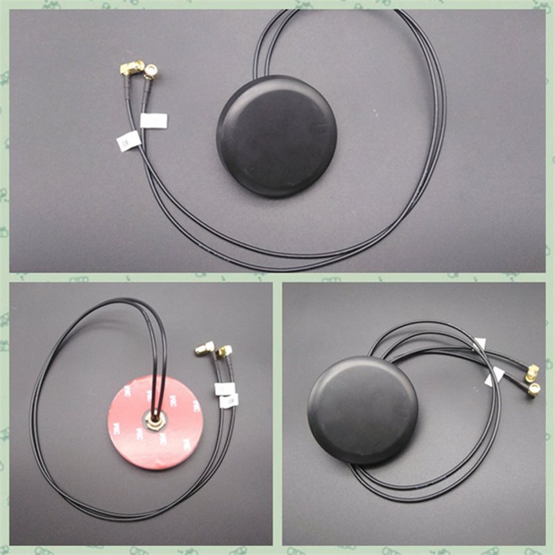Combo Magnetic Puck Antenna 824~960mhz/1710~2609mhz 28dbi 4g+gps Active Combination Gnss Gps Rtk Car Antenna