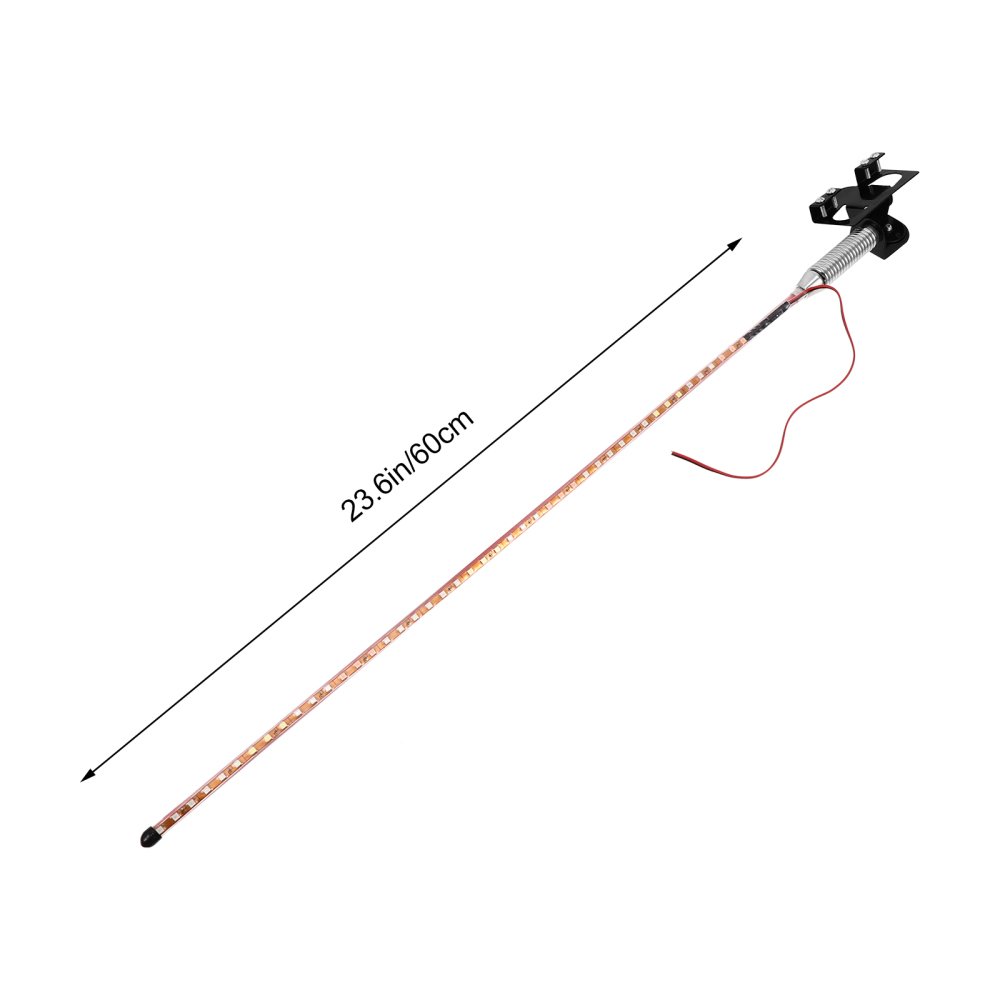 55cm 105cm 12/24V LED Whip Lights for Car Truck Racing Banner RGB Antenna Lamp Warning Lights