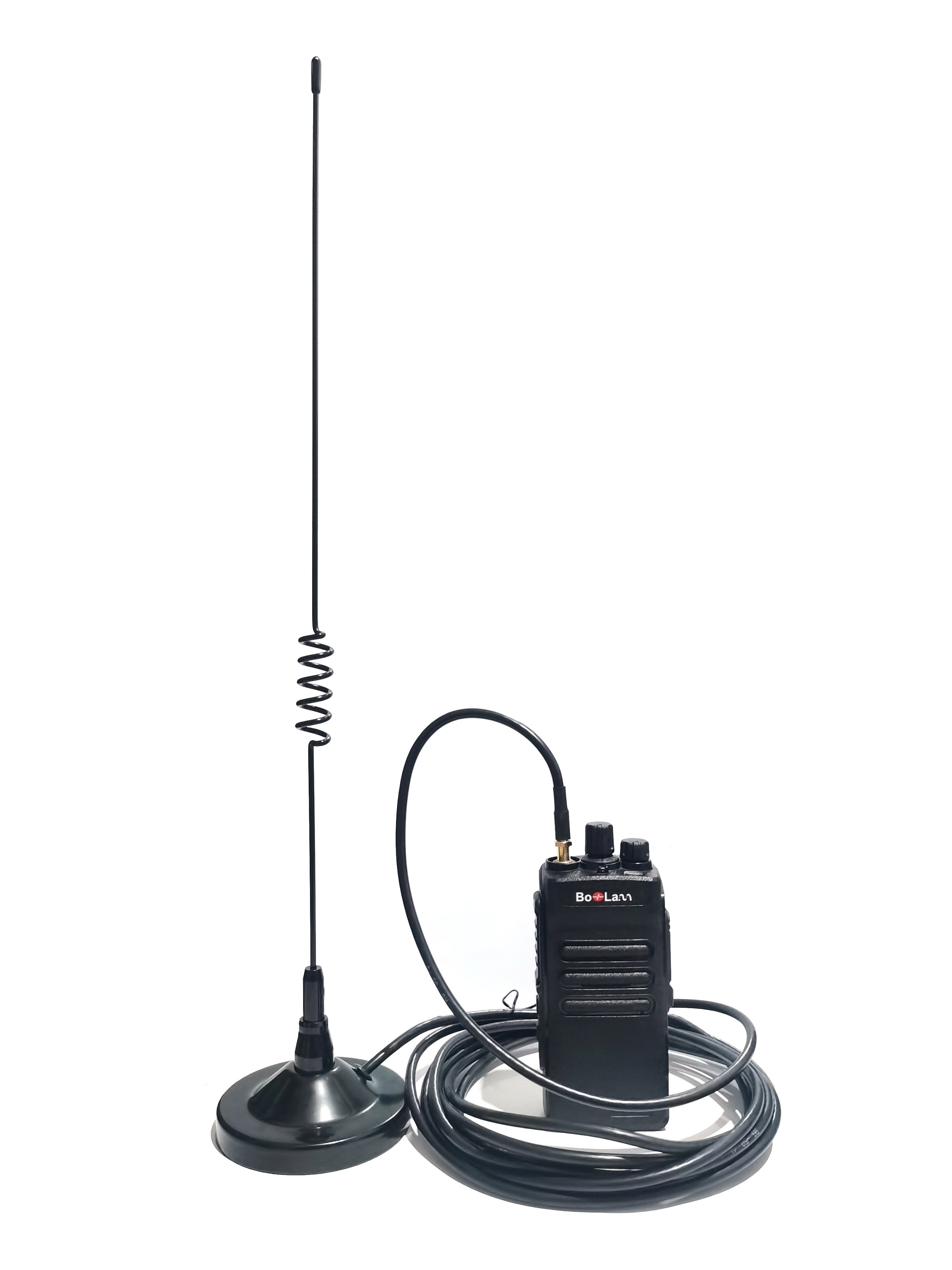 High Gain 9dBi car magnet sucker walkie-talkie antenna uhf vhf
