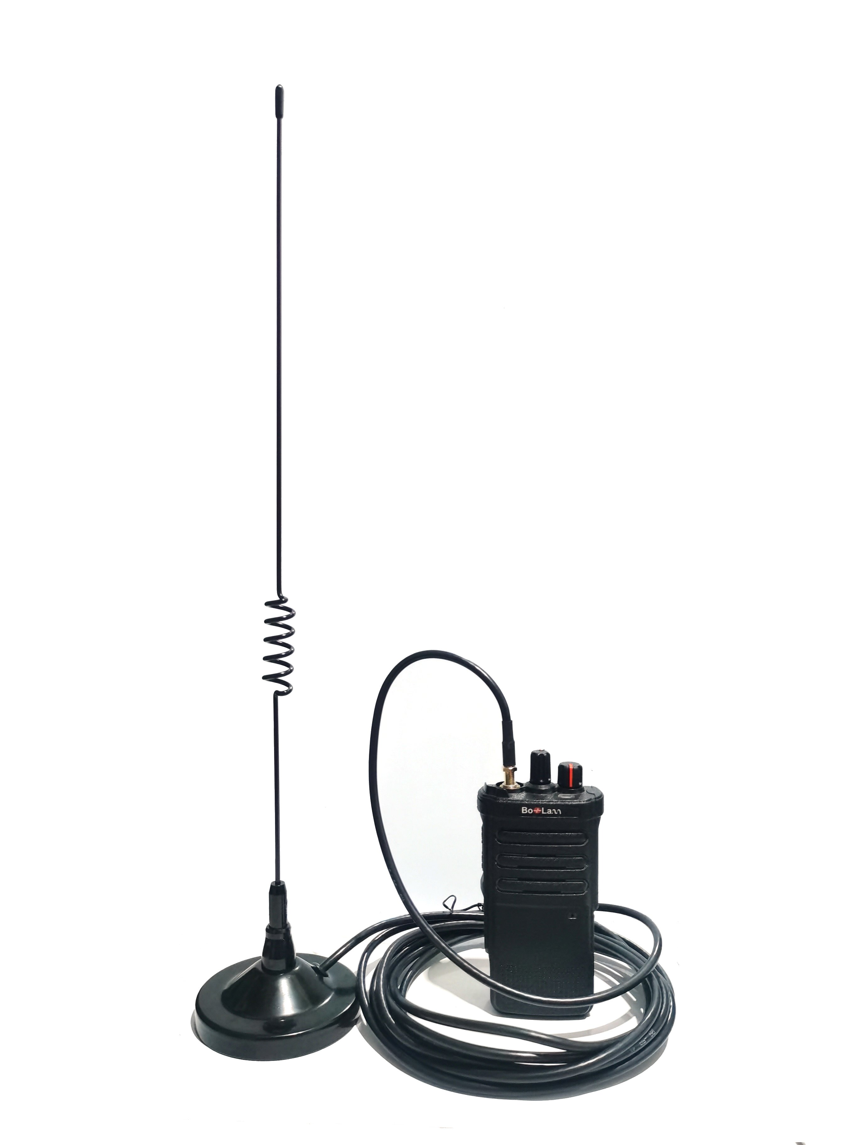 High Gain 9dBi car magnet sucker walkie-talkie antenna uhf vhf