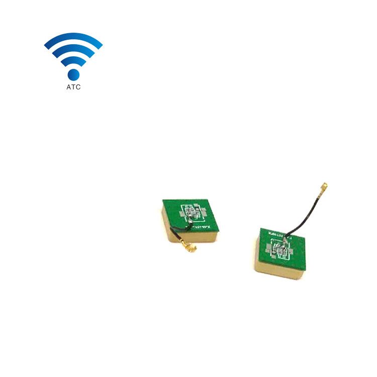 25*25mm 1575.42MHz Patch Active Internal Ceramic GPS Antenna