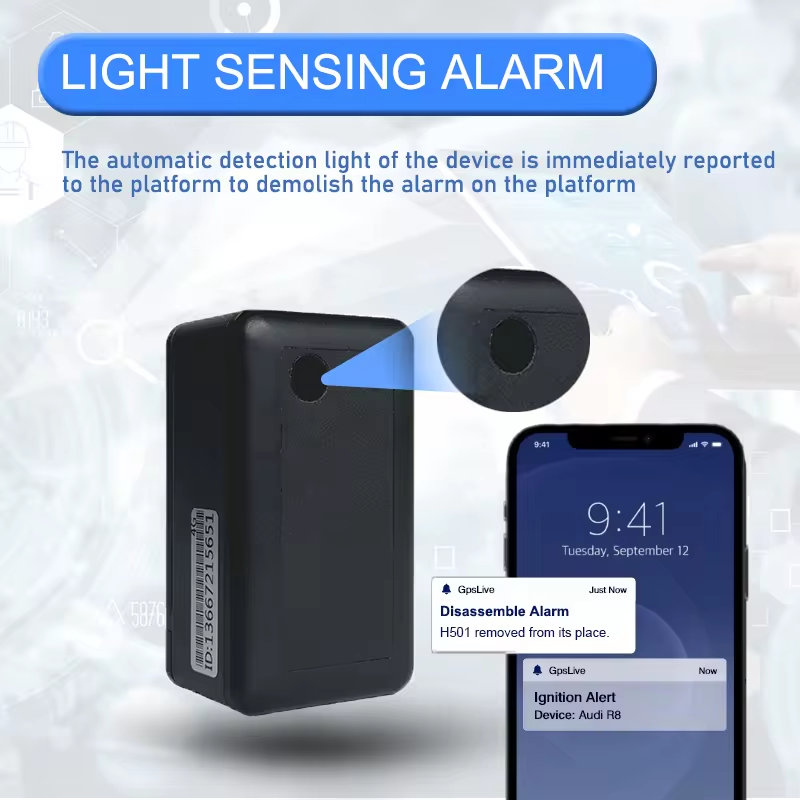 Car GPS Tracker 6000mah Large Battery Tracker Sleep Mode Personal GPS Tracking Device GPS for Car with Android Ios App Tracking
