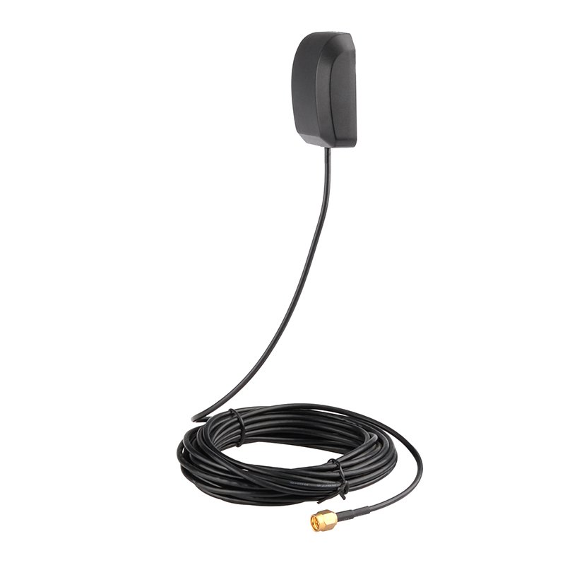 Waterproof 28dbi Adhesive Active Gps Antenna Vehicle Tracker Boat External Navigation Car Gps Antennas with SMA-J Connector