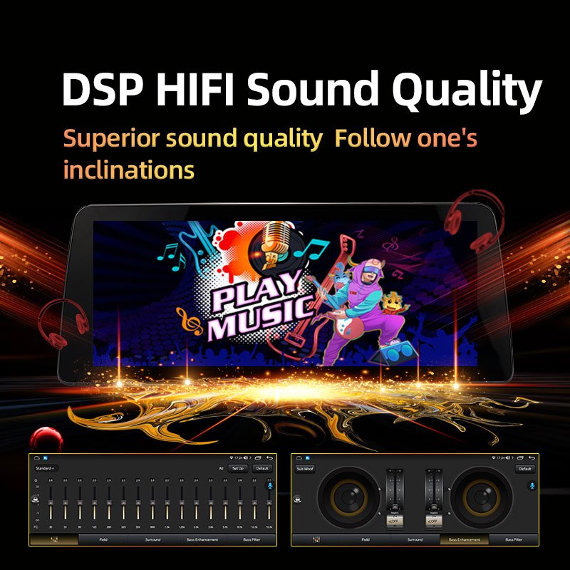 IPS Screen 12.3 Inch Android 10 Car Stereo 4G Communication GPS Navigation for Honda Accord 9th 2014 2015 2016 2017