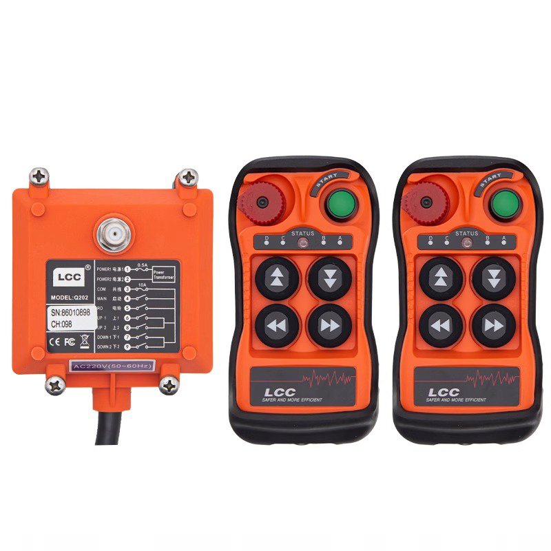 LCC-Q400 Industrial Wireless Remote Control 4-button Electric Hoist Remote Control Four-button Car Tailgate Remote Control