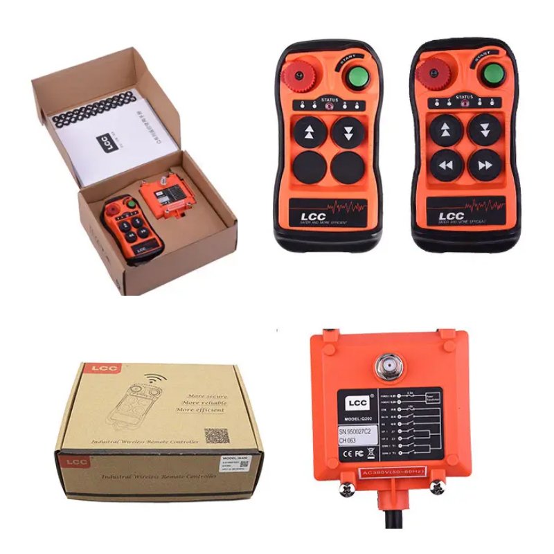 LCC-Q400 Industrial Wireless Remote Control 4-button Electric Hoist Remote Control Four-button Car Tailgate Remote Control