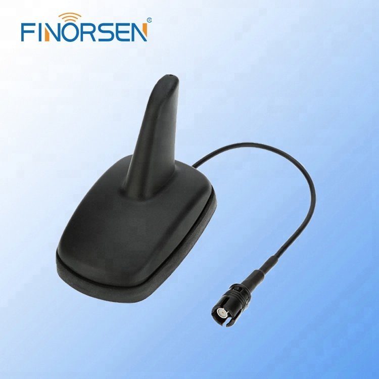 Car Roof AM FM Radio Shark Fin Antenna Navigation Sport Style Aerial for VW Audi Seat Skoda