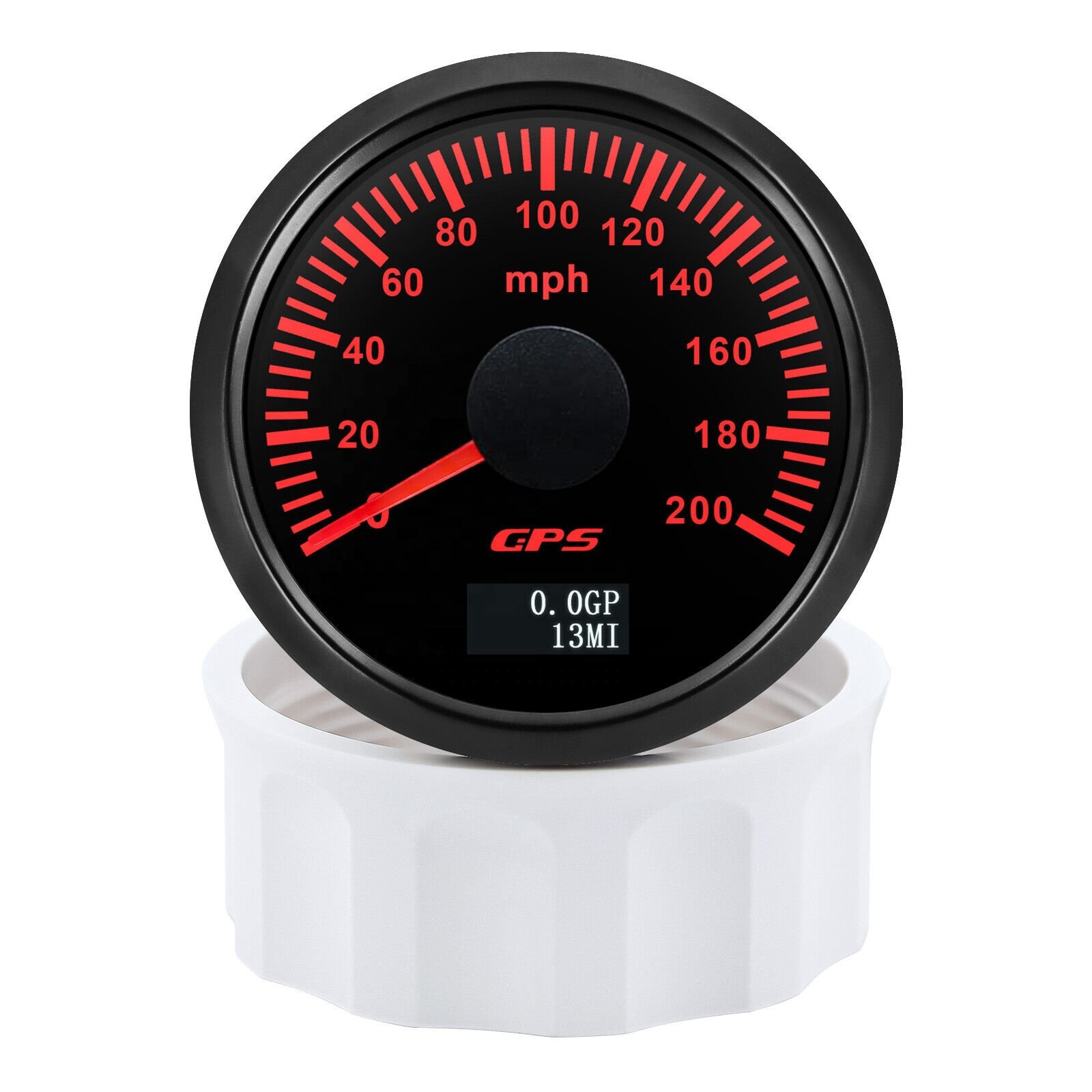 85mm Electrical Speedometer Gauge With Odometer for Car Auto Automobile Truck With GPS Antenna