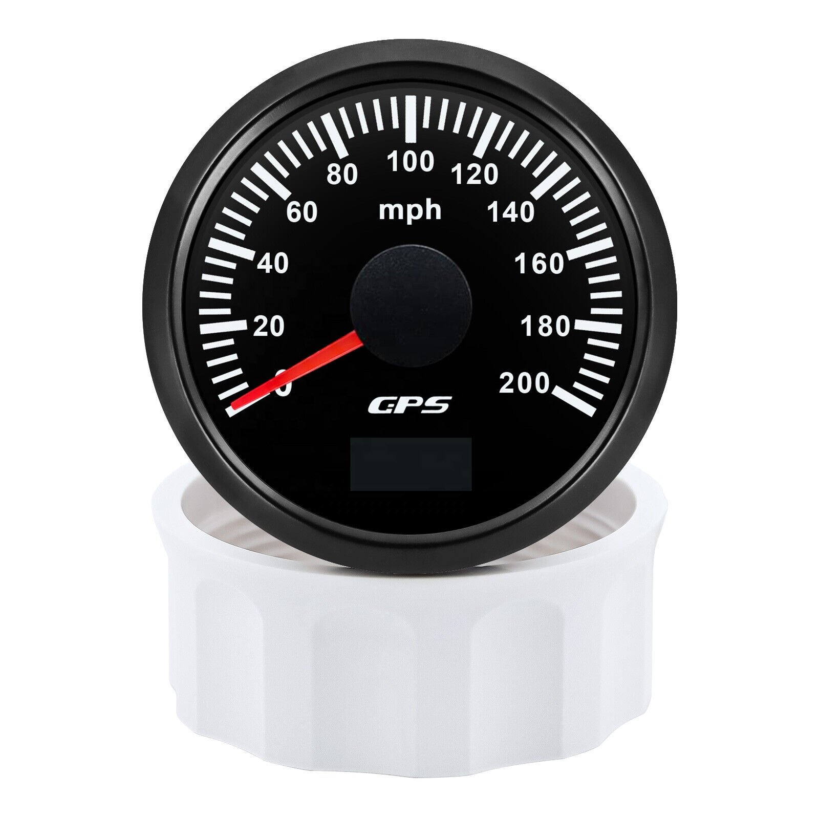 85mm Electrical Speedometer Gauge With Odometer for Car Auto Automobile Truck With GPS Antenna