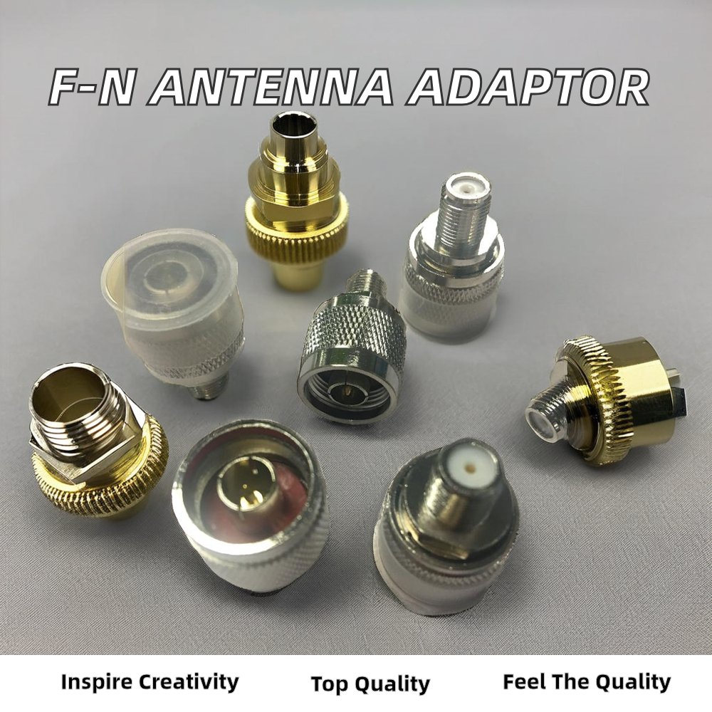 N-F adapters NF-JK High Quality Copper Antenna Connector Accessories British F Female to N Male & N Female Adaptor