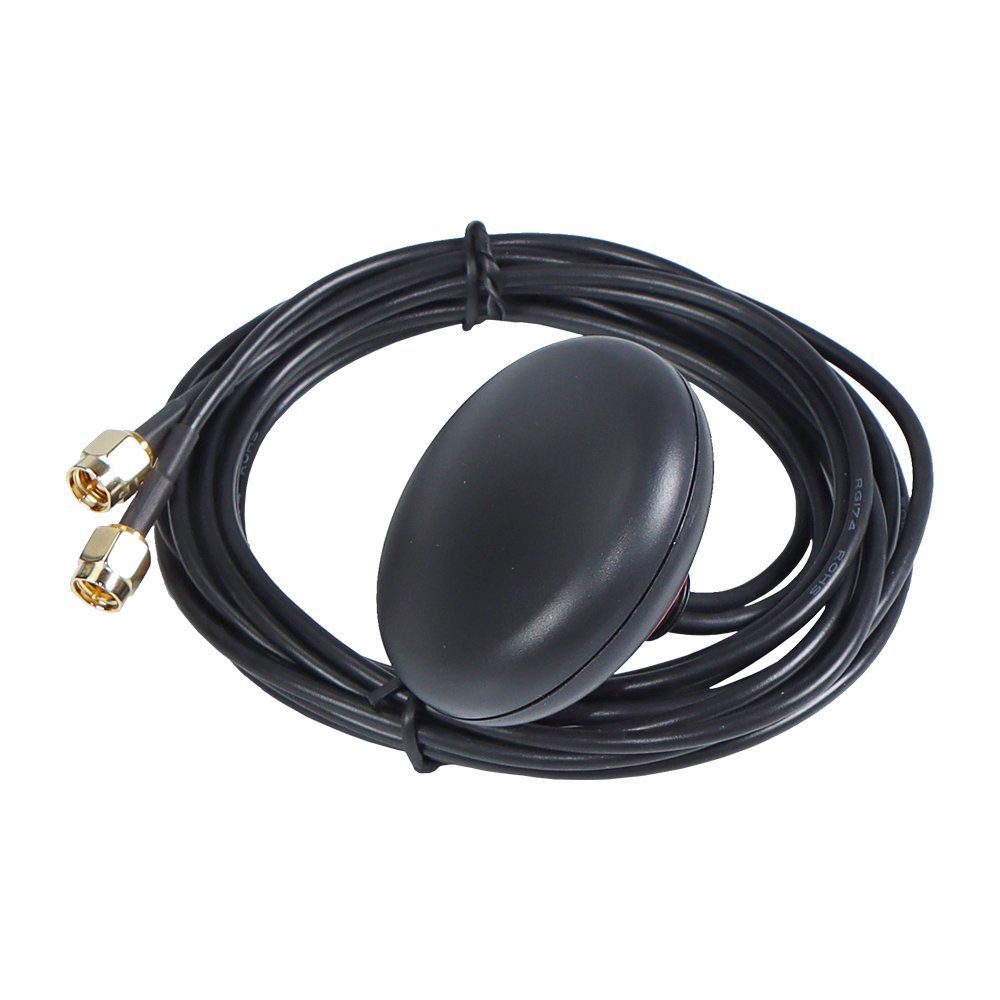 Factory Supply Outdoor Black Waterproof IP66 4G GPS Screw Mount Navigation Signal Receiver Car Combo Antenna