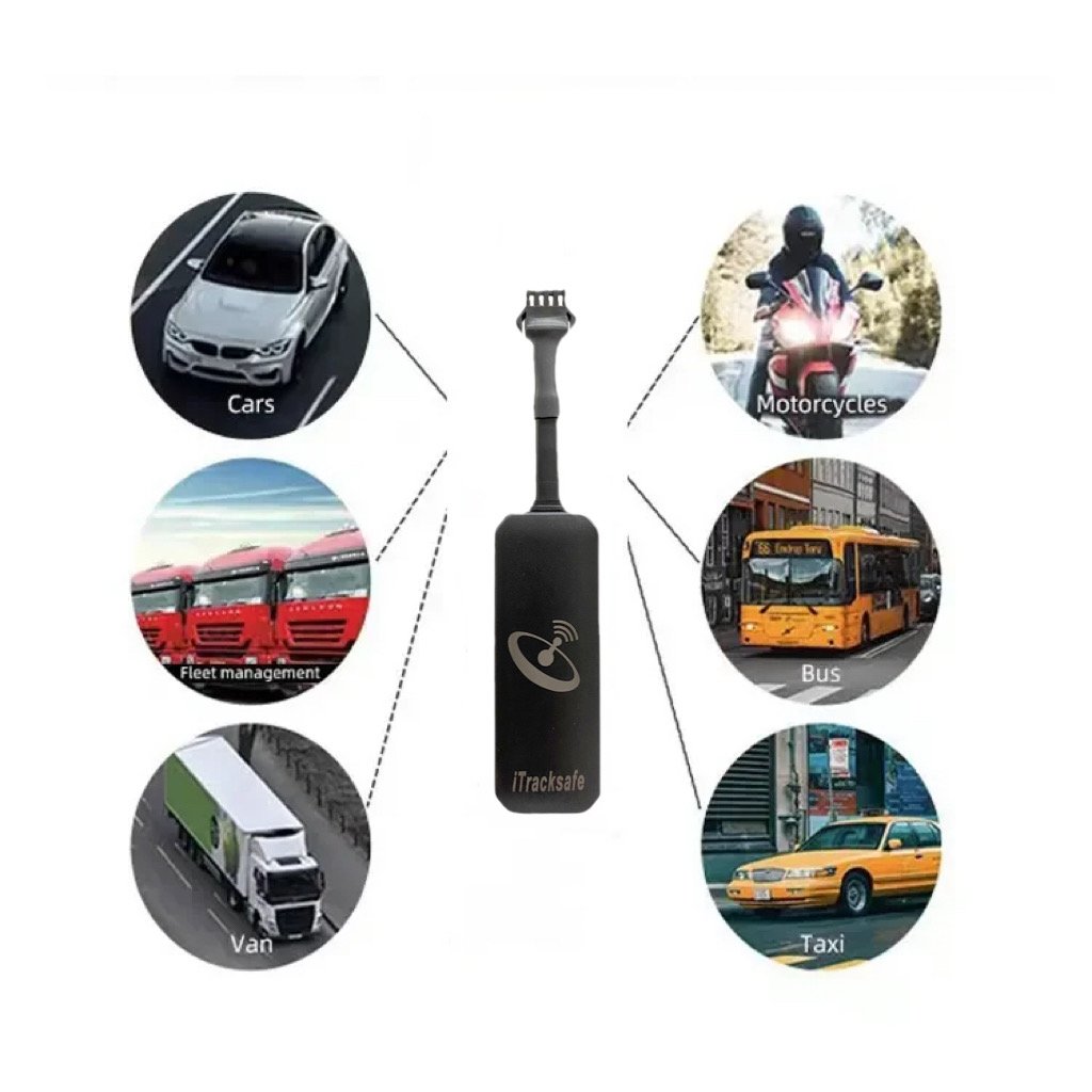 Vibration Speeding Alarm Geofence Cut Off Power Locator Vehicle GPS Tracker Device for Motorcycle Car Tracking